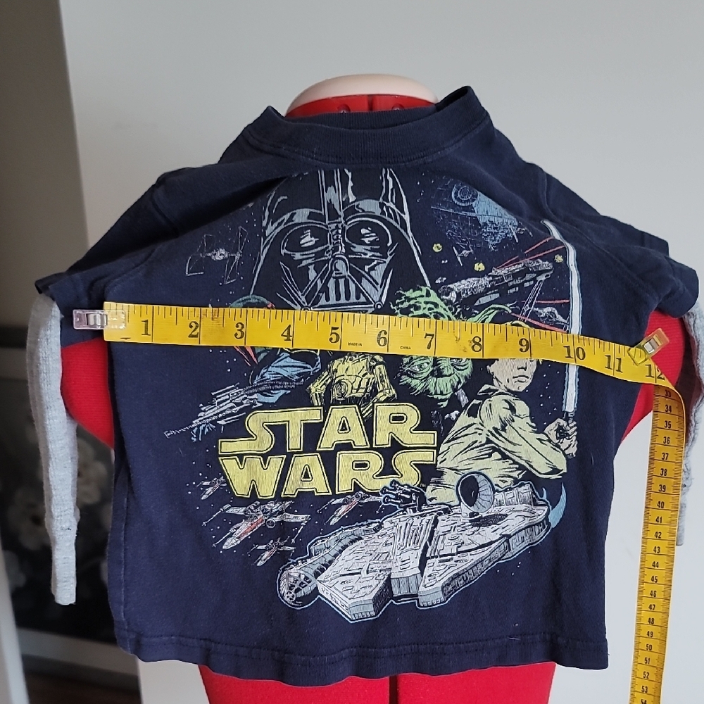 Star Wars Kids Jacket - Black and Gray with Iconic Print - Picture 5 of 5
